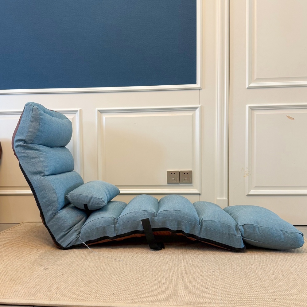 Comfortable Floor Chair – 14 Reclining Positions, Foldable & Sturdy
