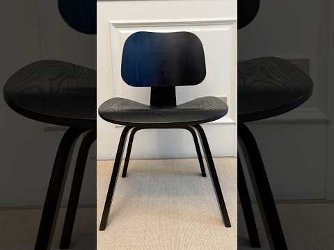 Replica Eames Plywood Chair – Perfect for Dining Rooms, Offices & Cafes, Black Finish