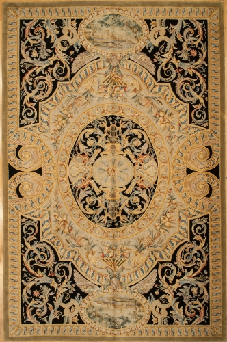 Hand Knotted Savonnerie Carpet