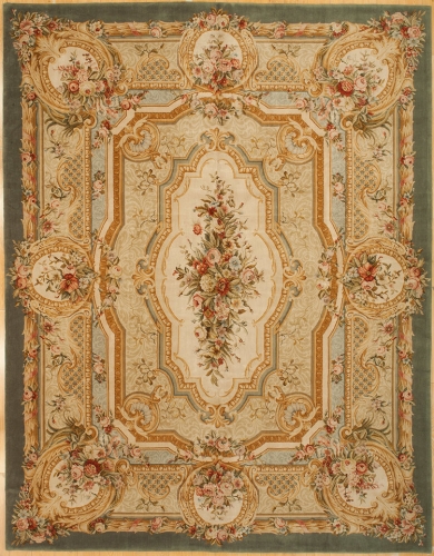 Hand Knotted Savonnerie Carpet