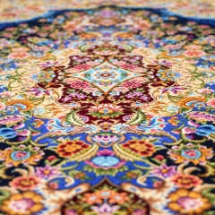 Tapis en soie persans