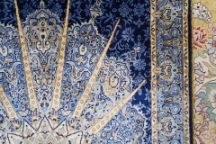 Tapis en soie fait à la main