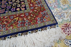 Tapis en soie fait à la main