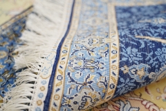 Tapis en soie fait à la main
