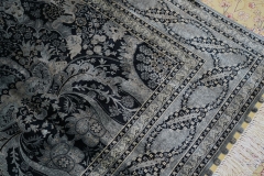 tapis en soie fait à la main