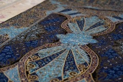 tapis en soie fait à la main