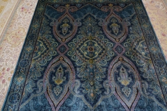 tapis en soie fait à la main