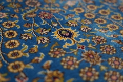 tapis en soie fait à la main