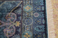 tapis en soie fait à la main