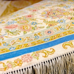 tapis en soie fait à la main