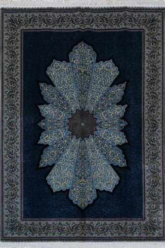tapis en soie fait à la main