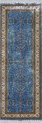 tapis en soie fait à la main