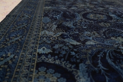 tapis en soie fait à la main