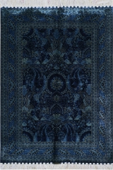 tapis en soie fait à la main