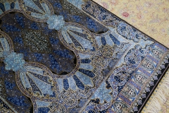 tapis en soie fait à la main