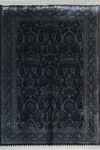 tapis en soie fait à la main