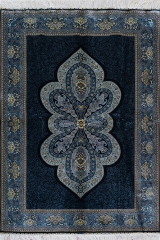 tapis en soie fait à la main