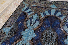 alfombra de seda hecha a mano