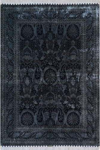 tapis en soie fait à la main