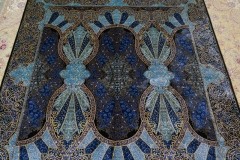 tapis en soie fait à la main