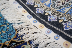 tapis en soie fait à la main