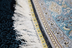 tapis en soie fait à la main