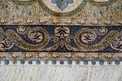 tapis en soie fait à la main