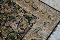 tapis en soie fait à la main