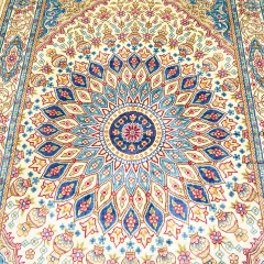 Alfombras persas de seda