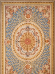 Tapis Savonnerie noué à la main