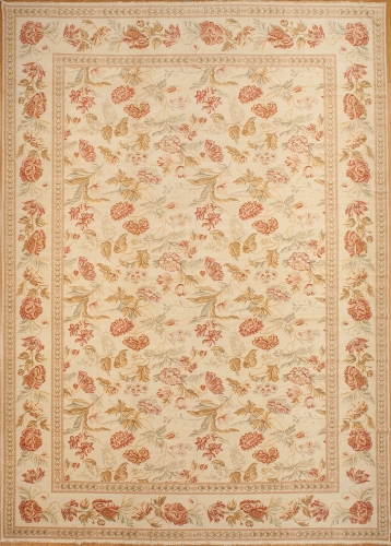Hand Knotted Savonnerie Rug