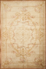 Tapis Savonnerie noué à la main