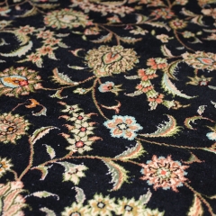 4x6 Tapis en soie fait à la main