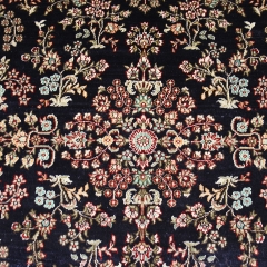 4x6 Tapis en soie fait à la main