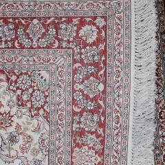 Tapis en soie fait à la main