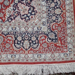 Tapis en soie fait à la main