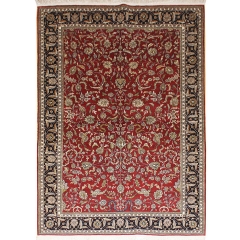 Tapis en soie fait à la main