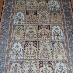 Tapis en soie fait à la main