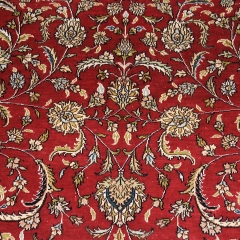 Tapis en soie fait à la main
