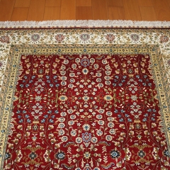 Tapis en soie fait à la main