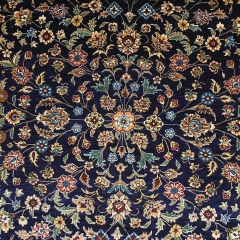 Tapis en soie fait à la main