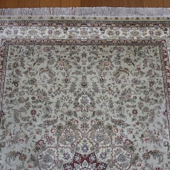 Tapis en soie fait à la main