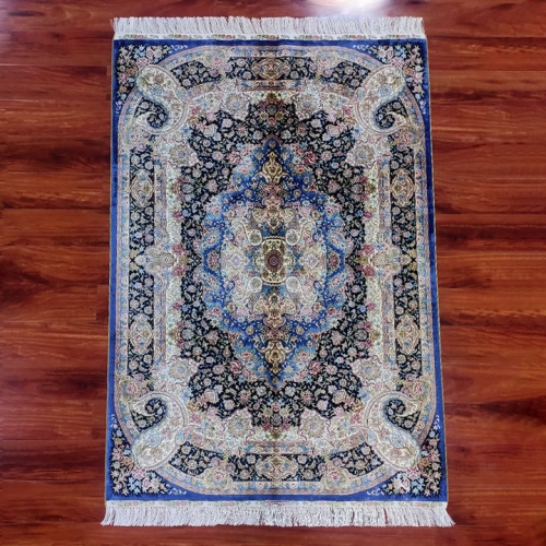Tapis turc en soie