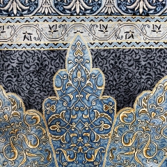 Tapis turc en soie