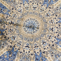Tapis turc en soie