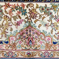 Tapis turc en soie