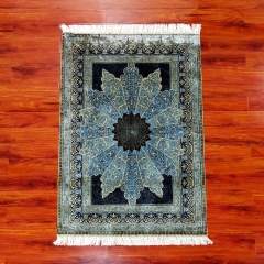 Tapis turc en soie