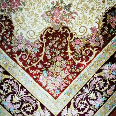 シルクペルシャ絨毯