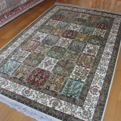 Tapis en soie fait à la main