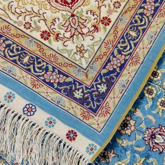 Tapis en soie fait à la main